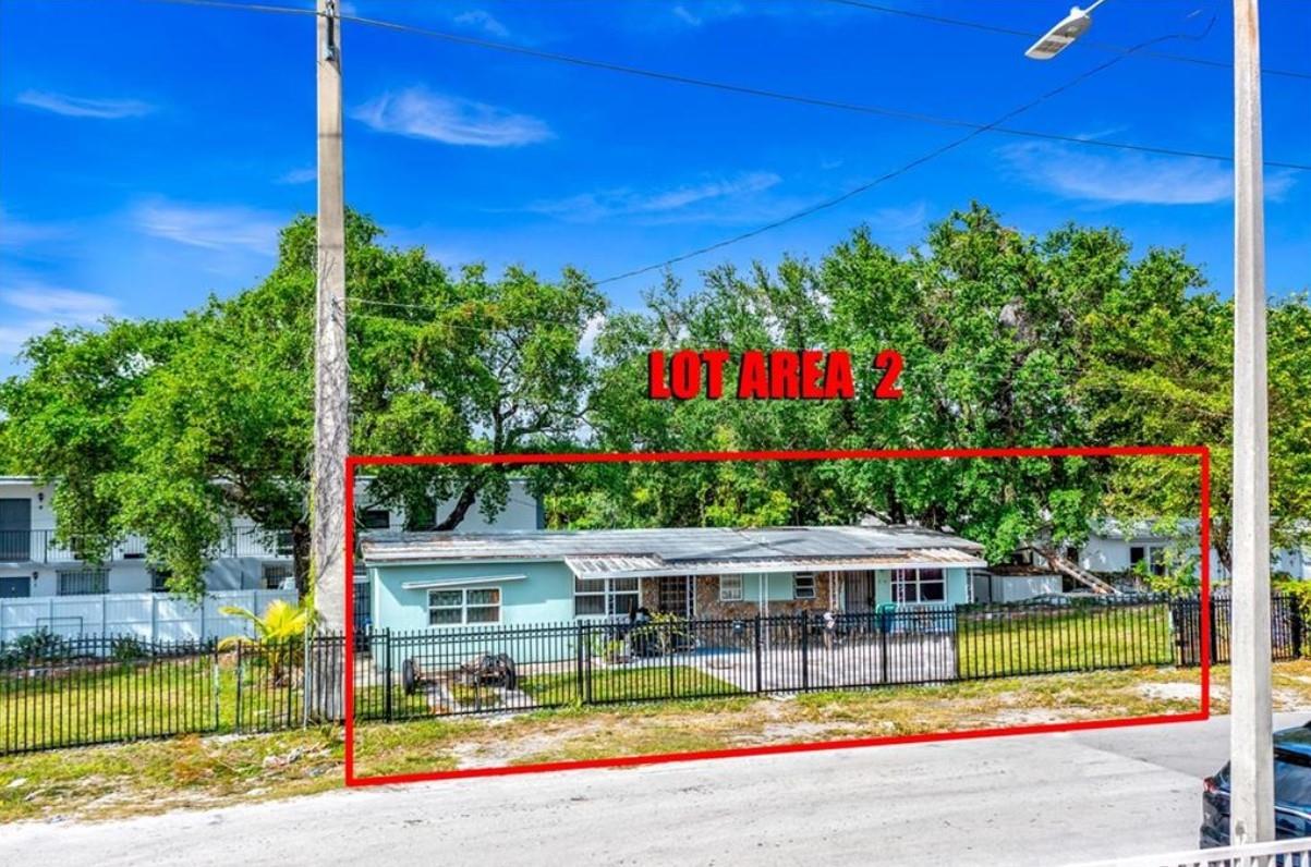 LUCKY YOU!!! Prime Redevelopment Opportunity – Corner Lot + Duplex in Miami | CITY OF MIAMI OPPORTUNITY ZONE | Minutes from Wynwood | Design District | Downtown | HIGH-VISIBILITY CORNER LOT. INCOME POTENTIAL. ENDLESS OPTIONS. This is your chance to own two side-by-side parcels in one of Miami’s fastest-growing areas — the Little River Redevelopment Zone. | Zoning: T5 R– Ideal for multi-unit development | Duplex (MLS F10500413) AND Corner Lot (MLS F10500709) | Please Note: Land price is not included in this listing. | Sellers prefer to sell both parcels together to the same buyer. | Duplex may be sold separately IF THE PRICE IS RIGHT, but priority will be given to FULL PACKAGE OFFER TO BUY BOTH PROPERTIES. | NO sight-unseen offers accepted. | DRIVE-BY ONLY. DO NOT DISTURB TENANTS.