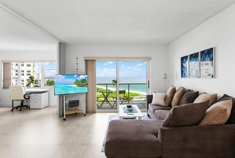 Photo of 6000 N Ocean Boulevard #6A, Lauderdale By The Sea, FL 33308 (MLS # F10527458)