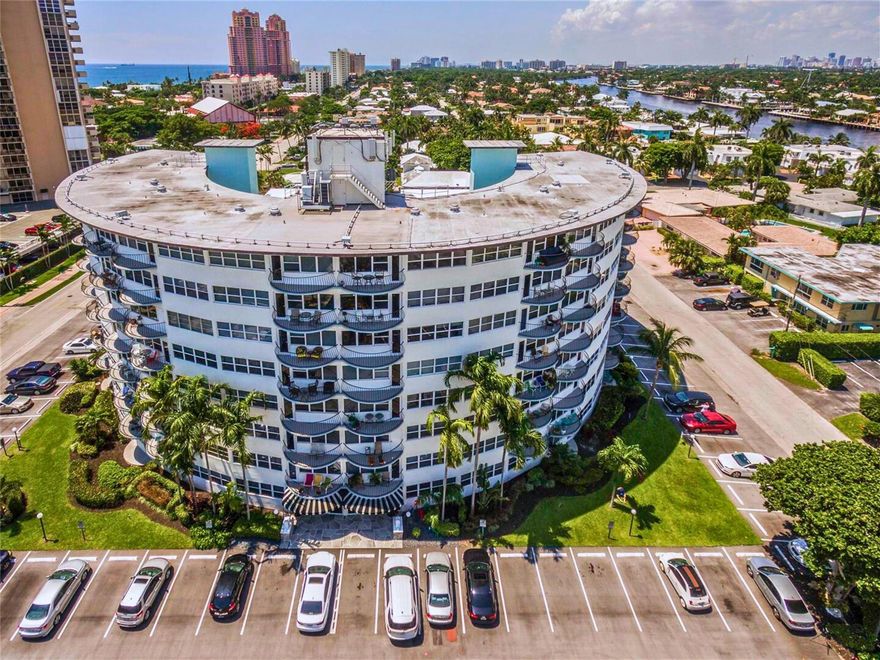 Experience everything South Florida living has to offer in this 2BR fully furnished condo! Located just off A1A, two blocks from the pristine beach, vibrant restaurants, and boutique shopping, this gem boasts stainless steel appliances, hurricane impact windows & doors, and 1 of 4 covered parking spaces! Your balcony invites you to enjoy breathtaking views of the Intracoastal & Atlantic Ocean! The building features a heated saltwater pool, outdoor grilling area, security cameras, a daytime manager, fitness center, and a rooftop sundeck, offering unparalleled views of the ocean, Intracoastal, and downtown Fort Lauderdale skyline. Come enjoy the South Florida lifestyle you've been dreaming of in this charming and friendly boutique community, a true gem in a sought-after neighborhood!