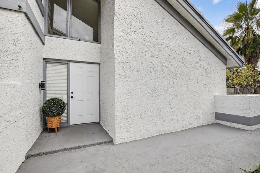 Beautiful 3 bedroom, 2.5 bathroom, 2 story home in the well-desired City of Davie. Spacious, move-in ready with many lovely features such as roof (2023), recently painted exterior, high ceiling and brand new appliances. Downstairs: Tiled, modern eat-in kitchen with stainless steel appliances and granite countertops; a huge bonus room that may be used as an office, gym or even as a 4th bedroom; Florida room; living room; dining room and a half bath. Upstairs: Wood laminate floors with primary bedroom and primary bathroom and his and her closet; 2 additional bedrooms and a second bathroom. Other features: large screened, L-shaped patio and a huge fenced backyard with fruit trees overlooking the lovely view of the canal. Close to the beach, shopping malls, schools and highways.