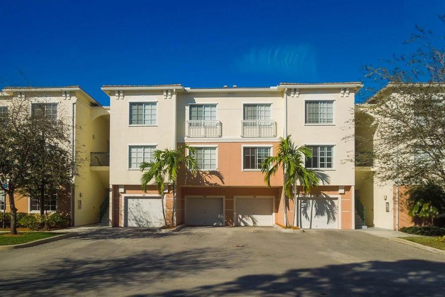 Beautiful third floor luxury condo for rent in the desirable gated community of Fiore at the Gardens, featuring 1 bedroom, 1 bathroom and almost 800 square feet of living. Interior features include an open floorplan, volume ceilings and crown molding. The kitchen offers wooden cabinetry, pantry, breakfast bar and overlooks the dining area and living room. The bedroom has a walk-in closet and the full bathroom features a roman tub and linen closet. Additional features include a balcony, hurricane shutters along with a full size washer and dryer. Fiore at the Gardens is a gated luxury condo community located on the north side of Grandiflora Road between Central Road and Military Trail in Palm Beach Gardens. Amenities include a beautiful clubhouse, swimming pool, tot lot, volleyball court, cyber cafe with internet access, picnic area and a car wash station. Fiore at the Gardens has easy access to I-95, the Florida turnpike and is minutes away from shopping at Downtown at the Gardens. For more information on Fiore visit @ https://www.fioreatthegardens.com/