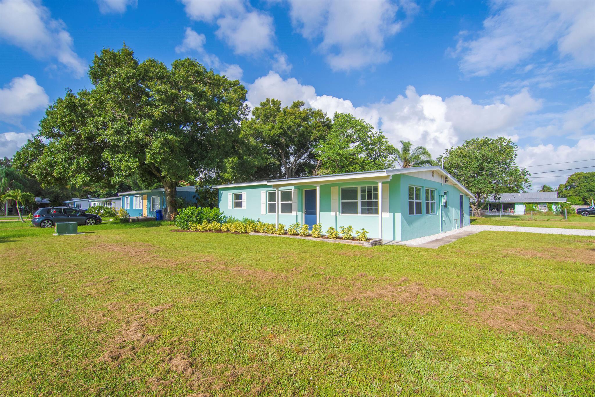 Charming and move-in ready 3-bedroom, 1.5-bath home located in a desirable non-HOA community! This fully renovated property features a recently installed metal roof and stunning new tile flooring throughout. Enjoy an open floor plan with split bedrooms for added privacy. The beautifully updated kitchen offers ample cabinet space and fresh paint throughout the interior creates a bright, welcoming atmosphere. Additional upgrades include new landscaping and a freshly gravel driveway. Professional photos coming soon. All measurements are approximate and should be independently verified by the buyer.