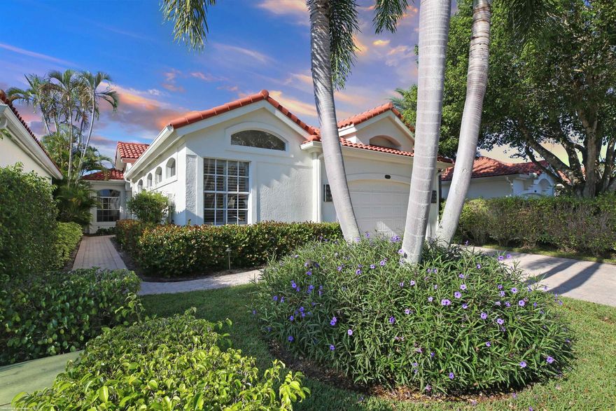 Spend the season in this tastefully updated pool home in Chukker Cove at Palm Beach Polo. This tranquil retreat features 3 beautifully appointed bedrooms, each with its own updated en-suite bathroom, offering comfort and privacy for all. The bright, open kitchen flows seamlessly into the spacious living and dining areas, ideal for relaxed gatherings or entertaining guests. Step outside to a generous fenced-in backyard where you can unwind by the pool, take in peaceful water views, and enjoy stunning sunsets from the expansive patio. A true seasonal escape designed for comfort, style and serenity. DISCLAIMER: All information provided to you regarding this Property by the realtor and her associates has been obtained from third parties such as the Multiple Listing Service, public records and