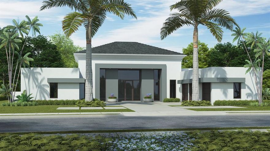 Beautiful new custom Mustapick home to be completed Fall 2020.  The contemporary open floor plan offers  expansive golf and lake views from all entertaining areas. 4 bedrooms plus club room, 3 car garage, island gourmet kitchen, fireplace, volume ceilings, impact windows and doors, wet bar, large master suite with his and her baths, freestanding tub and his and her walk in closets. Enjoy peaceful fairway and water views from your fabulous covered loggia, summer kitchen, pool with sun shelf and spa. Required golf membership purchase conveys all the first class amenities of Admirals Cove including two spectacular clubhouses, 45 holes of golf, 5 restaurants, 63 slip brand new marina with floating docks, Yacht Club, 13 har tru tennis courts, state of the art fitness, brand new spa, Covesters kids club and Platinum service.