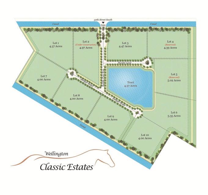 SADDLE CLUB OF WELLINGTON - Land