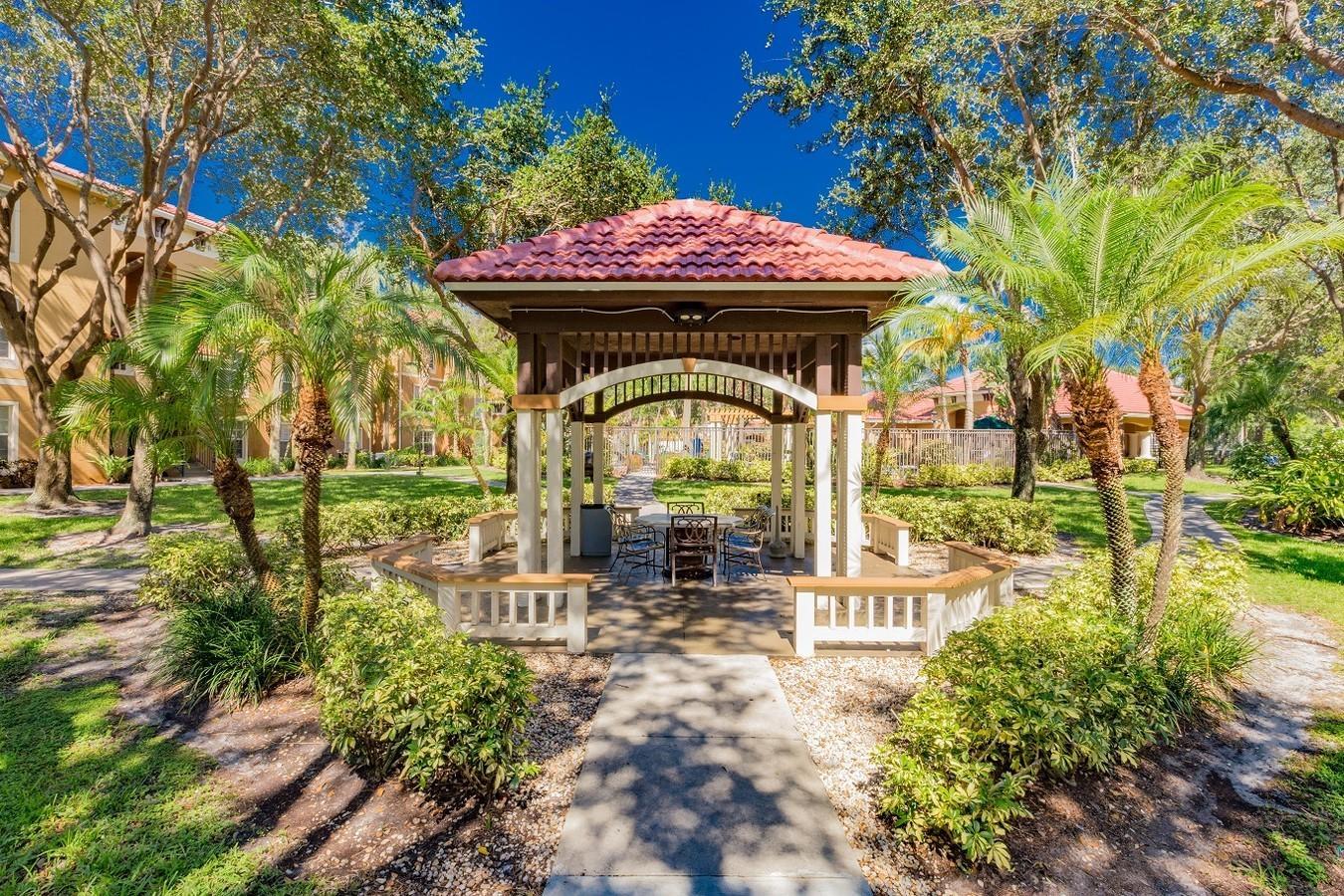 Great second floor unit over looking the pool. Brand New A.C. just installed. Large kitchen, living room and walk in closet in primary bedroom. Washer and dryer in unit as well. Gated community with clubhouse, fitness center and walking paths. Located close to all major highways and shopping.