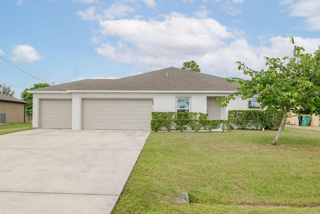 Welcome to this spacious and inviting 4-bedroom, 2-bathroom home. Ideal for family, guests, or a home office. With a large backyard, you'll enjoy outdoor living with plenty of space for pets, a garden, or relaxing. Washer/Dryer & Lawn care included. Only First month and Security Deposit Required. Application includes credit & background check.