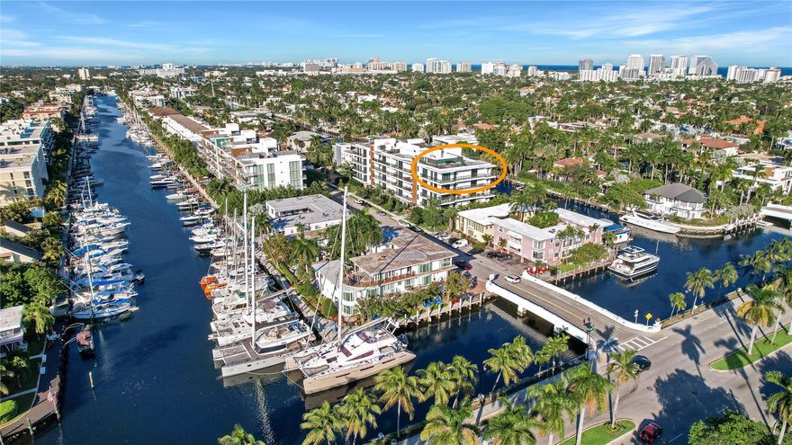 Southeast corner Las Olas penthouse. Italian bathrooms & Italian kitchen with ceiling-height cabinets, Wolf gas cooking, Sub-Zero cooling & beverage drawers, quartz rainfall countertops on oversized island & a full backsplash. Residence also features custom bar with Sub-Zero ice maker and refrigerator, California Closets with designer glass doors, pool, fitness center and generator complete this exceptional penthouse.