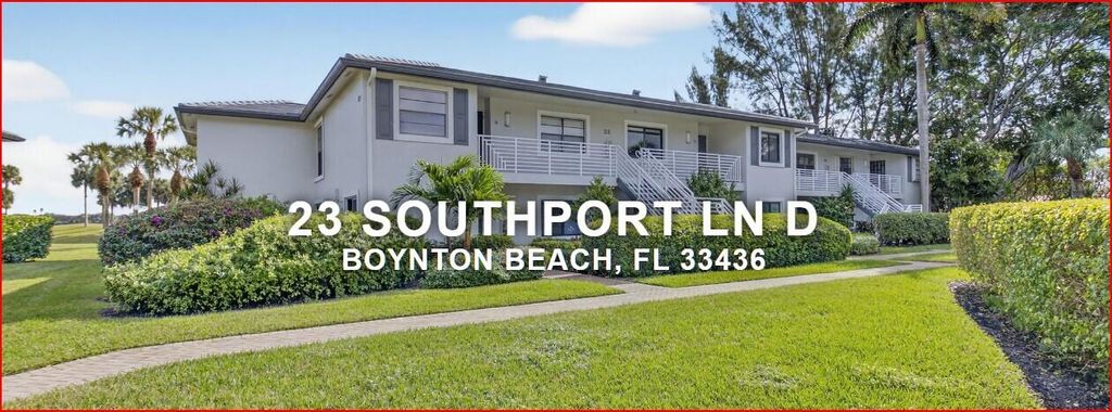 Photo of 23 Southport Lane, Unit D Ln, Boynton Beach, FL 33436 (MLS # R11164213)