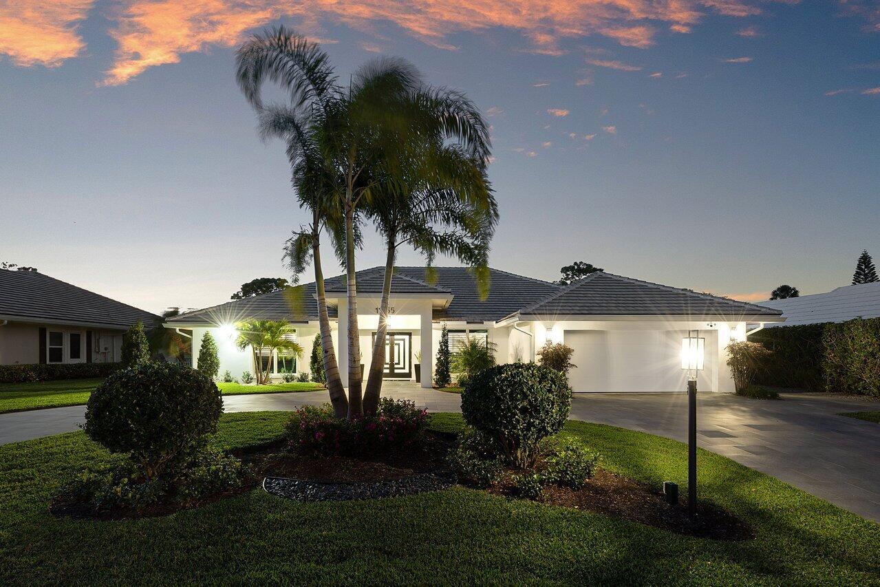 This rarely available 5BR Delray Dunes Golf & Country Club home is a must-see! Overlooking the 6th fairway with views of the 6th green , Completely rebuilt residence is model-ready with top-tier finishes. The reimagined kitchen features Italian cabinetry and appliances, wine fridge, expansive quartz countertops, and a wet bar with ice maker. Upgrades include new bathrooms, porcelain tile flooring throughout, new roof, completely impact, and a private spool. Sophisticatedly staged with custom furniture. As a member of Delray Dunes enjoy a newly renovated 18-hole Pete Dye golf course, Clubhouse, Fitness center, a stunning new pool with bar, expanded outdoor dining, and two illuminated tennis courts. Sellers are open to negotiating the conveyance of all furnishings.