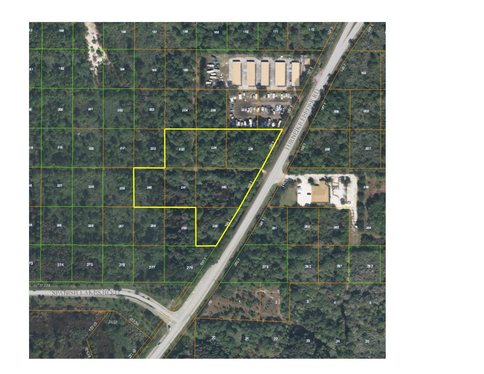 Water and sewer to property! 4.26 Acres at North end of Turnpike Feeder Hwy, close to US-1. 576' frontage. Lots of traffic, densely populated, great visibility. Large tract behind for residential development. Become the entrance to this new community.