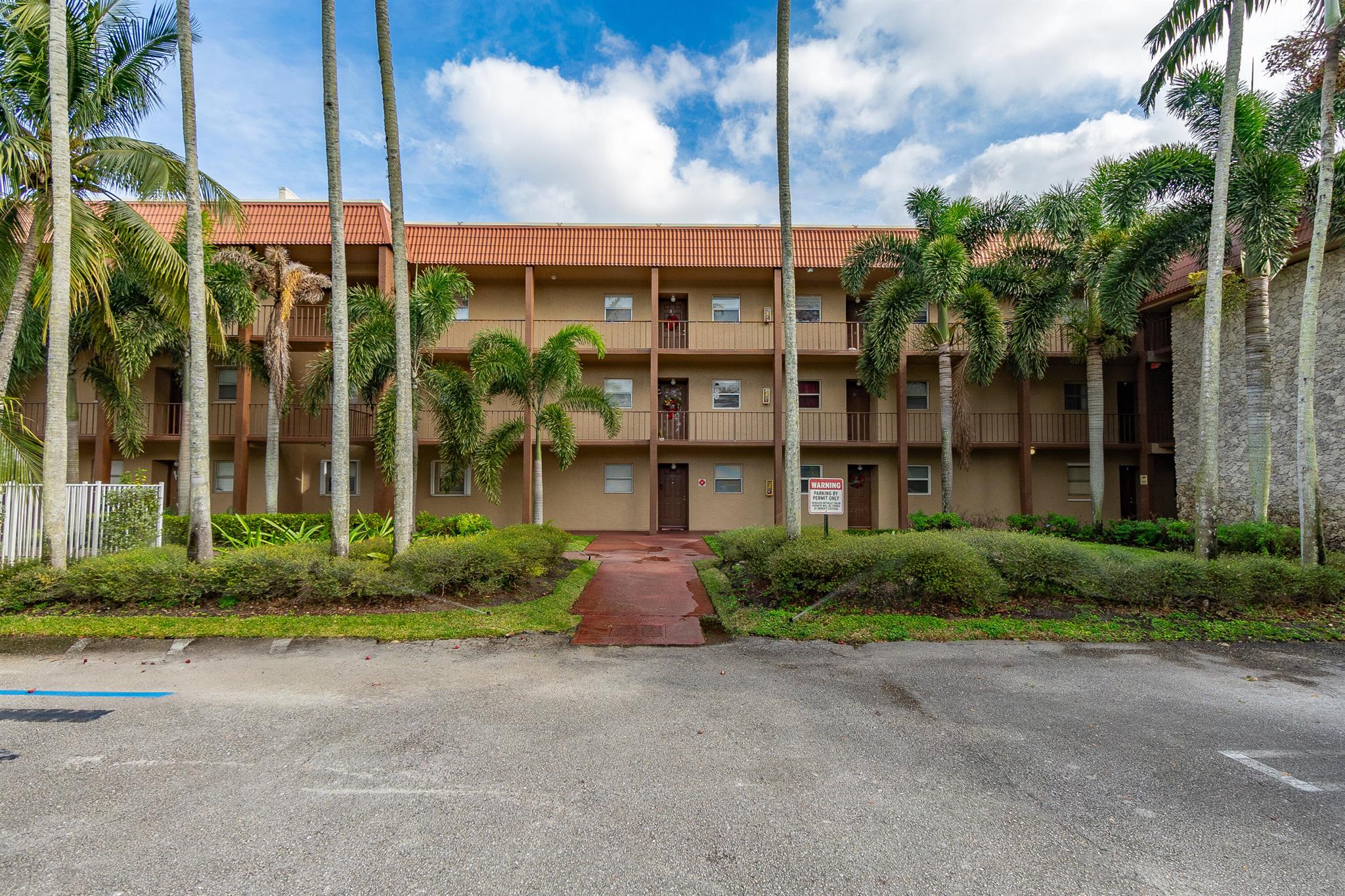 Nestled in an excellent location just across from Veterans Park, this spacious 2-bedroom, 2-bathroom condo offers the perfect blend of convenience and comfort. Situated in the heart of Royal Palm Beach, you'll be just minutes from major highways, shopping centers, and a variety of dining options. The unit has been freshly painted, creating a bright and inviting space. Featuring a brand-new refrigerator and stove, ensuring a modern touch to the kitchen. Plus, with a newer AC unit, you can enjoy year-round comfort. Located on the third floor of a well-maintained complex, this unit offers added privacy and great views. The building is equipped with an elevator, making access easy and convenient. Don't miss out on this fantastic opportunity to own in a prime location.