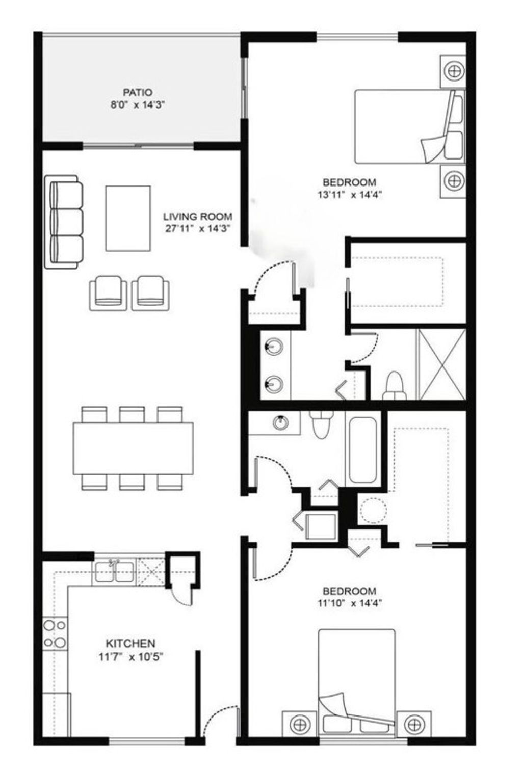 Photo of 3306 Aruba Way #D2, Coconut Creek, FL 33066 (MLS # F10538657)