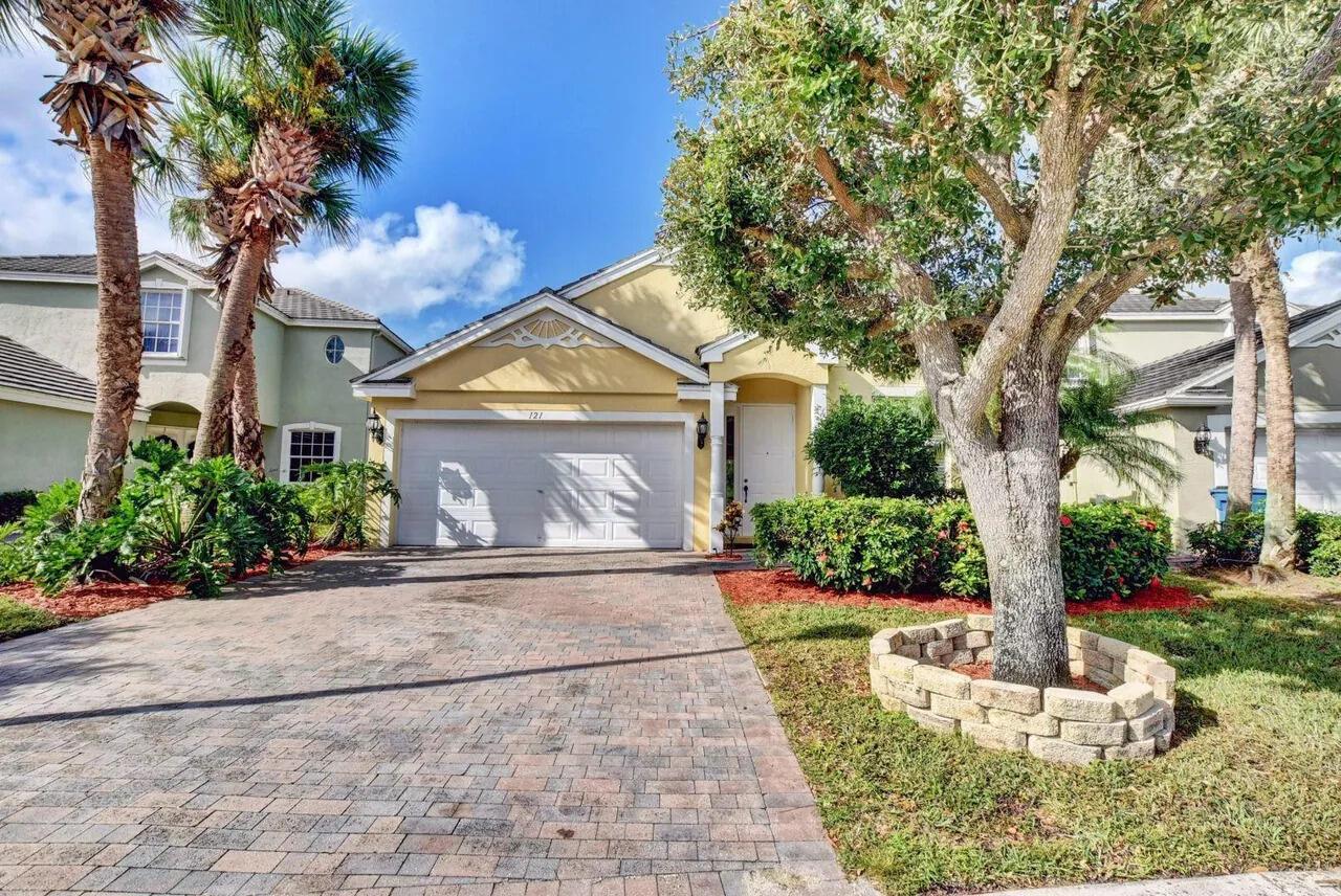 Welcome to Victoria Grove in Royal Palm Beach! This updated 3 bedroom, 2 bathroom home offers 1,812 sq ft of comfortable living space with a thoughtful split floor plan, spacious rooms, and a large primary closet. A 2-car garage adds convenience. Recent upgrades include: AC (2023), washer/dryer (2021), appliances (2021), garage door motor (2024), and water heater serviced and flushed (2024). Set within a gated community with a 24-hour manned entrance, Victoria Grove is ideally located just minutes from shopping, dining, and top schools. This move-in-ready home combines comfort, modern updates, and peace of mind--making it the one you've been waiting for in Victoria Grove.