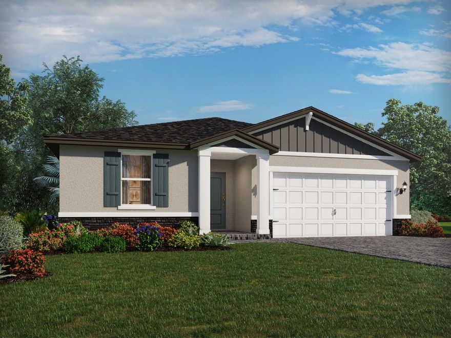 BRAND NEW energy - efficient home Nov 2025! Prepare dinner while catching up on the day's events from this home's open kitchen which overlooks a spacious great room and dining area. Retreat to your primary suite that is conveniently situated in the back of the home for plenty of privacy.  Offering new single-family homes in Indiantown, future residents will have access to resort-style amenities including a clubhouse, pool, walking trails,and more. With convenient access to both Martin and Palm Beach County, Terra Lago will be the perfect place to call home. Each of our homes is built withinnovative, energy-efficient features designed to help you enjoy more savings, better health, real comfort and peace of mind.
