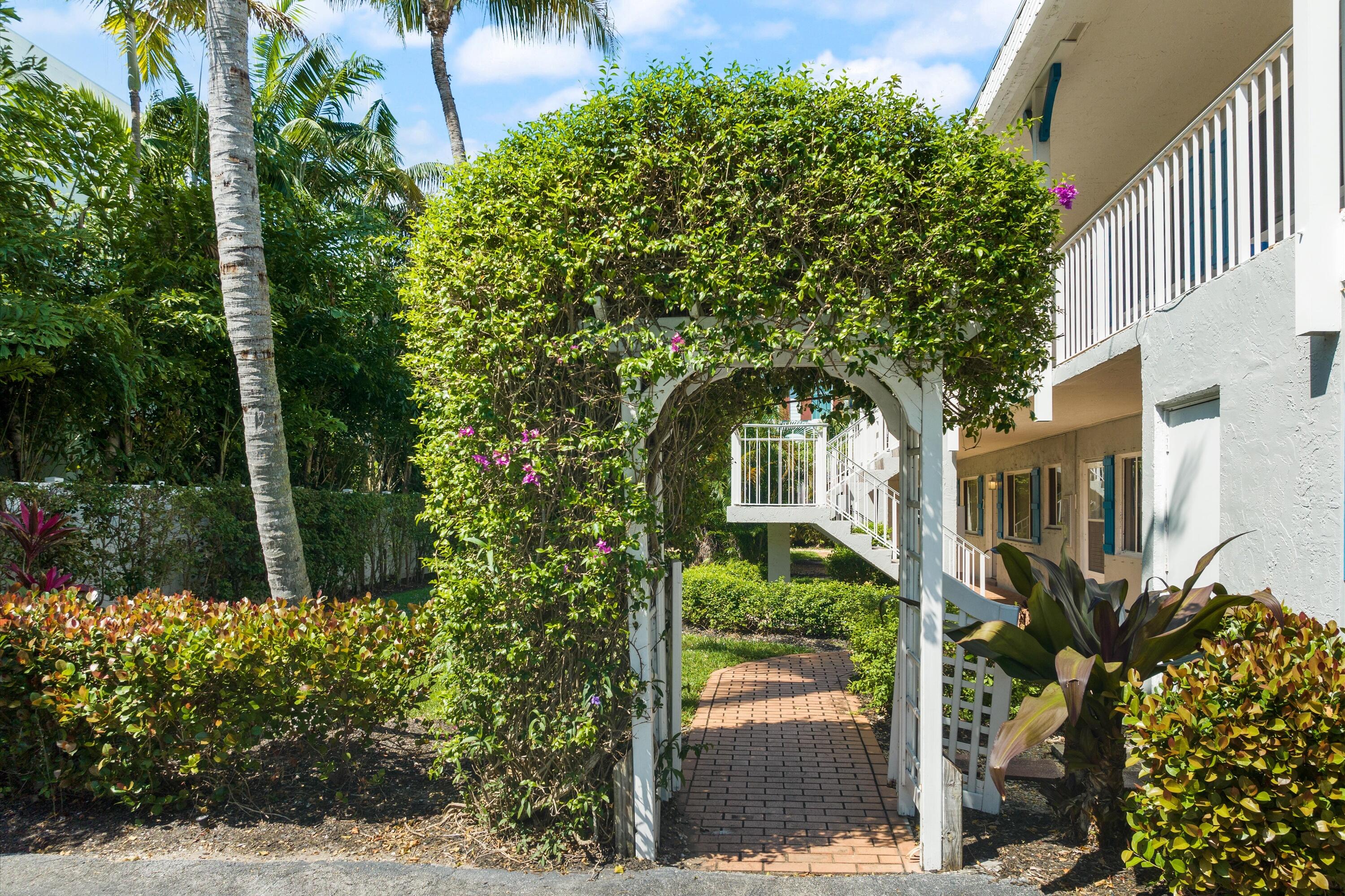 Wow!!! Set among multi-million dollar homes and walkable to the beach and Atlantic Avenue. This furnished and renovated two-bedroom, two-bath condo is in a boutique six-unit building surrounded by multi-million dollar homes! It is close to Delray's famous Downton and an easy stroll to the beach. The unit has a washer and dryer. It has been recently updated with new flooring and new lighting. The primary bedroom has a walk-in closet. The second bedroom has a large wall closet. Offered for an annual lease. Parking restricted to 1 vehicle.