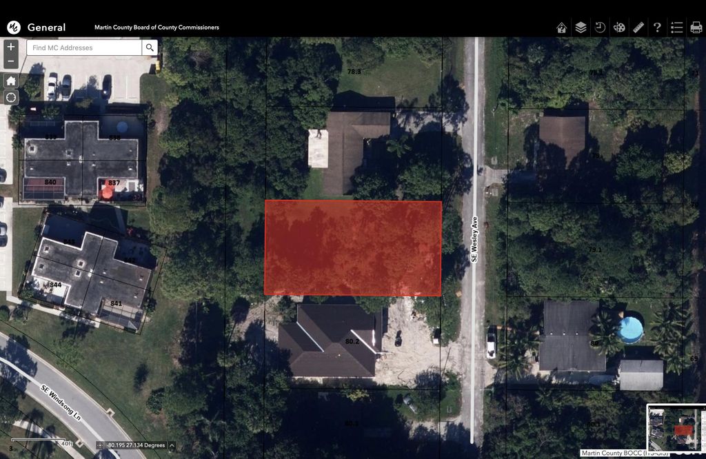 Photo of 5866 SE Wesley Avenue, Stuart, FL 34997 (MLS # B26007422)