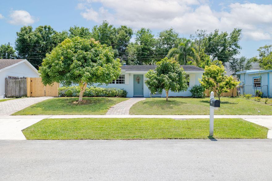 Welcome to this move-in ready home in the heart of Palm Beach Gardens! Located in a highly desirable family-friendly neighborhood, this property offers comfort, convenience, and South Florida living at its best. A brand new roof is currently being installed, giving buyers added peace of mind and long-term value.  Step outside and enjoy your own tropical retreat featuring 2 mature mango trees, sapodilla, and several lush plants throughout the property creating a private and relaxing atmosphere. Whether you're enjoying your morning coffee outdoors or entertaining family and friends, this home offers the perfect blend of indoor and outdoor living.  Conveniently located near top-rated schools, beautiful parks, walking trails, playgrounds, and family activities throughout Palm Beach Gardens. Just minutes from The Gardens Mall, Downtown at the Gardens, PGA Commons, Roger Dean Stadium, and some of the area's best dining and shopping. Nearby access to I-95 and the Florida Turnpike makes commuting easy while remaining close to world-class beaches, golf courses, and outdoor recreation.  Enjoy being close to Palm Beach Gardens Medical Center, Jupiter Medical Center, and numerous community amenities including sports fields, golf, boating, and waterfront parks. This is a fantastic opportunity to own a well-maintained home in one of Palm Beach County's most sought-after locations!