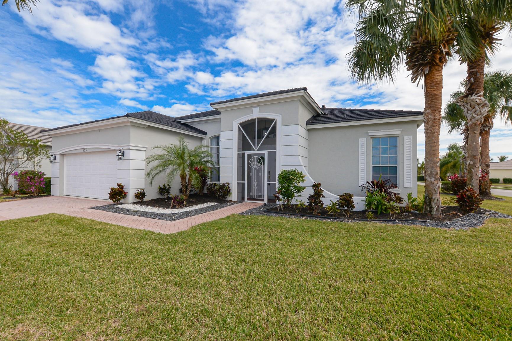 Seller agreed to buy rate down for 1 or 2 years and pay closing costs. LENDER CREDIT available. Ask about the combination of incentives. Stunning upgrades in this immaculately kept Lake Forest gem! Corner lot. Fully renovated in 2023 Calcutta marble floors. New kitchen w/shaker cabinets + quartz tops. Stainless upgrades including farmhouse apron sink & smart appliances, W+D and hot water heater. Soaring 12ft ceilings. Beautifully accented walls create depth and luxury. Furnishings are negotiable. Partial lake view from the back yard. Beautiful composite roof and herringbone pavered driveway. Gated, 2 pools, jacuzzi, club house, playground, picnic area, fitness! Includes internet, cable & lawn maint.