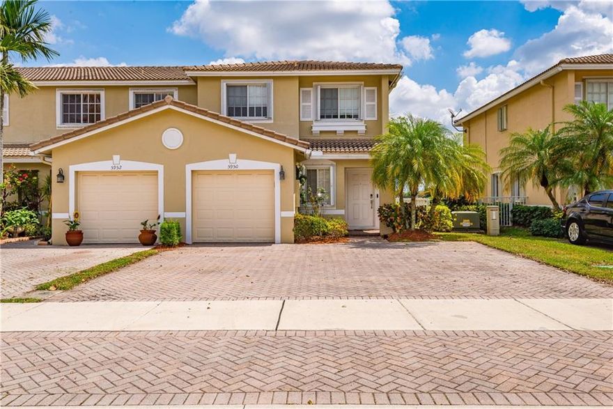 ***HIGHEST AND BEST OFFERS DUE TUESDAY 04/04 BY 5PM.*** NO MORE SHOWINGS AT THIS TIME***This beautiful corner garaged townhome boasts 3 bedrooms, 2.5 bathrooms and stunning water views, all within a secure gated community. Kitchen has upgraded stainless steel appliances and granite. You'll love the spacious layout and the abundance of natural light. This home also provides plenty of parking out front, perfect for guests or for those extra vehicles. With the HOA fee, you'll enjoy basic cable, high-speed internet,outdoor maintenance, pool access, fitness center. Inside, you'll discover many upgrades that make this home truly special. From the fixtures to the carefully crafted details, every aspect of this home has been carefully thought out and designed with your comfort in mind.