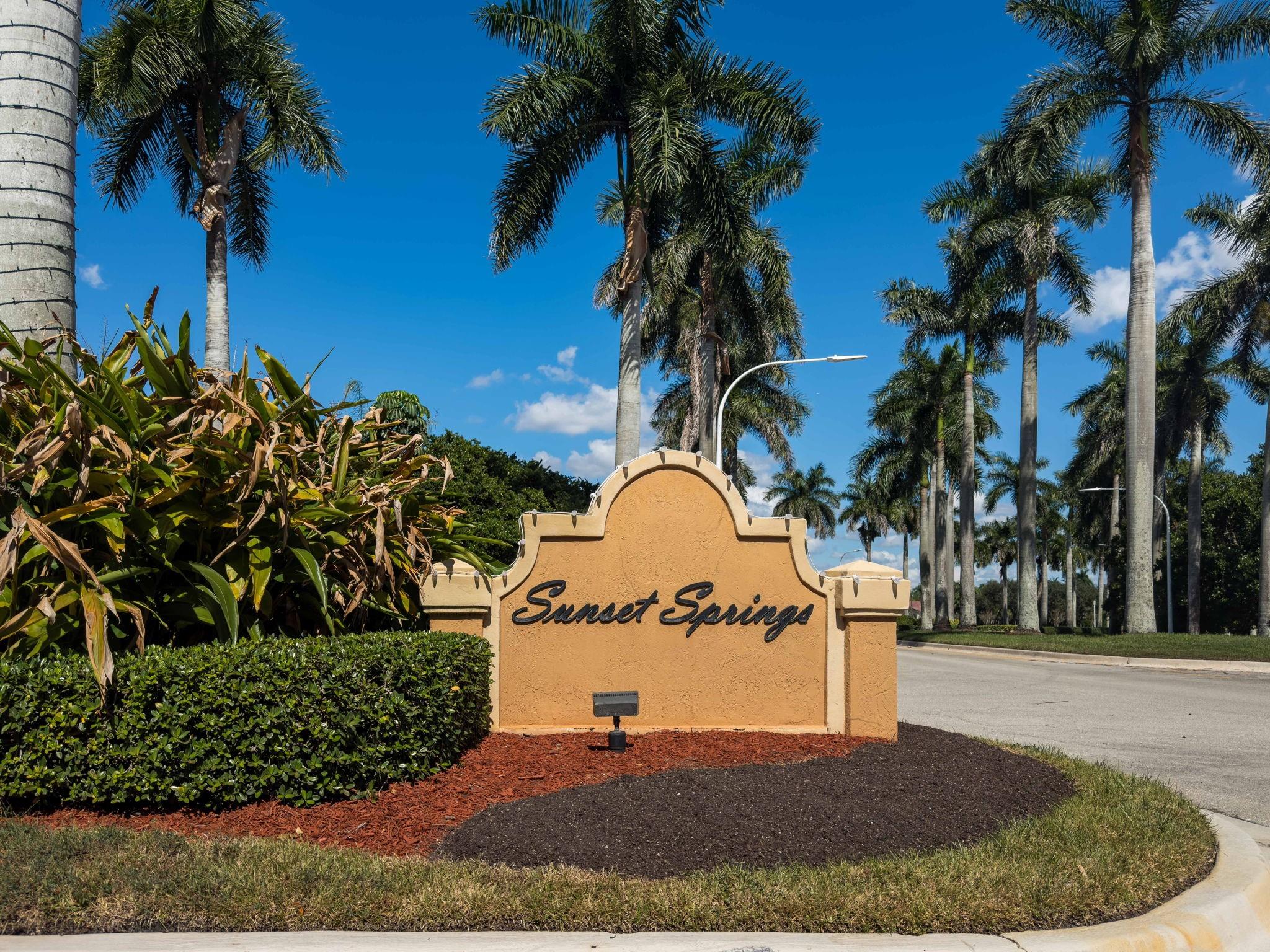 SUNSET SPRINGS - Residential