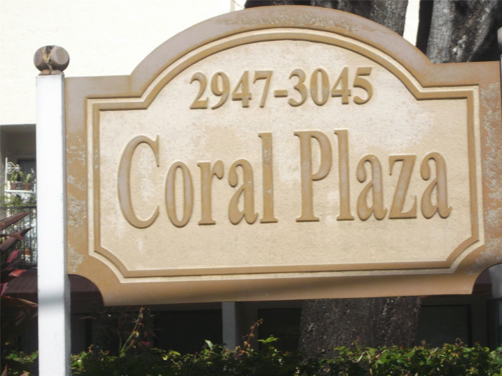 Coral Plaza Condo - Residential Lease