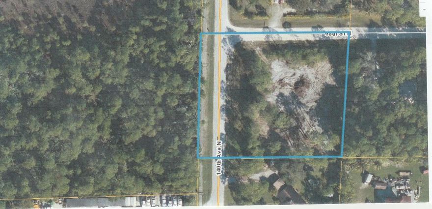Beautiful corner 1.56 acres lot. Ready to build. Paved Road, Great location!