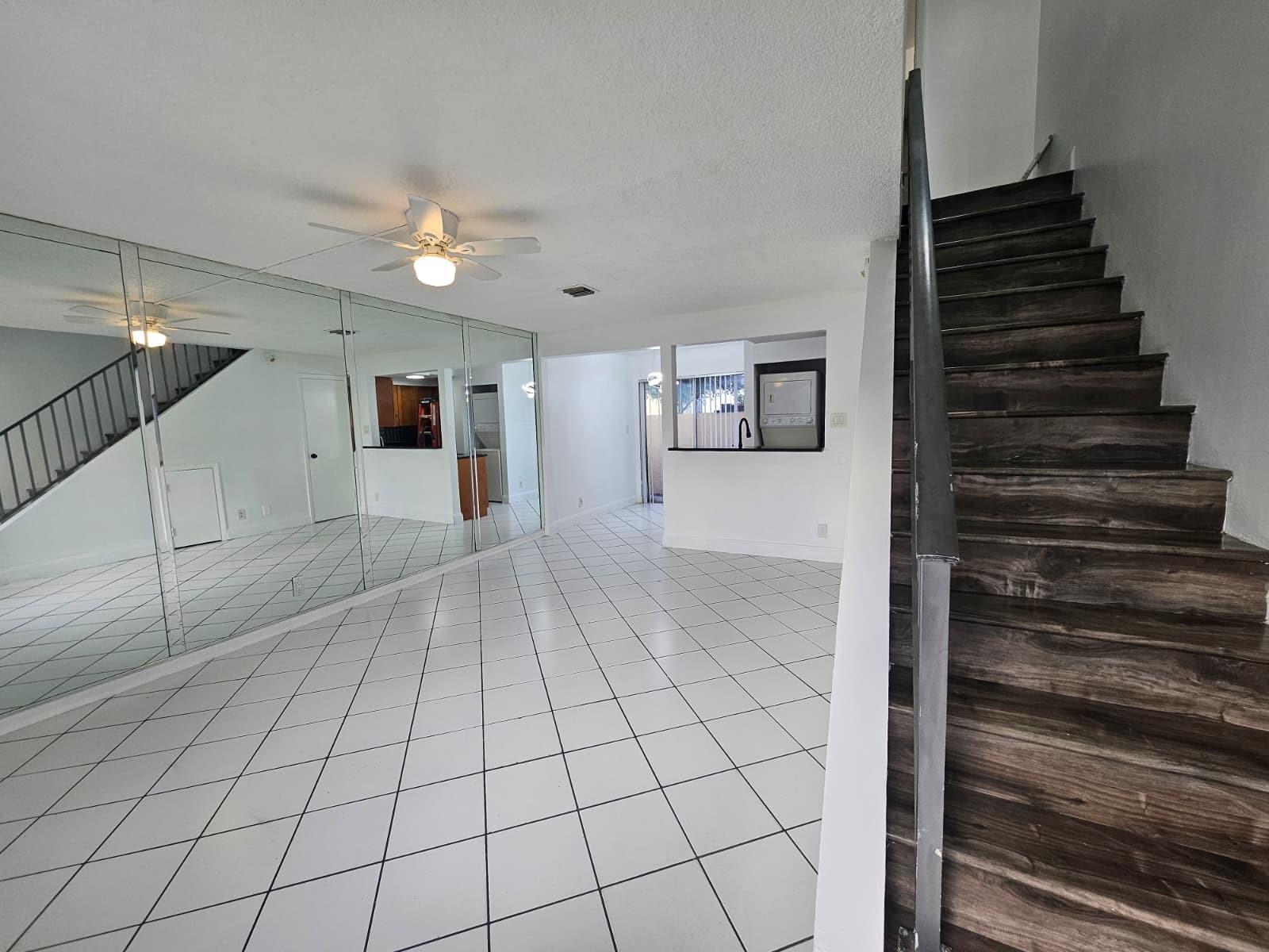 Discover your dream home in the vibrant community of Margate, FL! This stunning residence boasts a modern kitchen that is sure to impress even the most discerning chefs—featuring elegant wood cabinets, sleek granite countertops. The home's thoughtful design continues with solid wood tread stairs, adding a touch of sophistication to your living environment. With low maintenance requirements, you can spend less time worrying about upkeep and more time enjoying all that Margate has to offer. The convenience of an in-unit washer and dryer ensures that laundry day is a breeze, making your daily routine effortless and efficient
This property also stands out for its flexibility, with no rental restrictions, allowing you to maximize your investment potential.