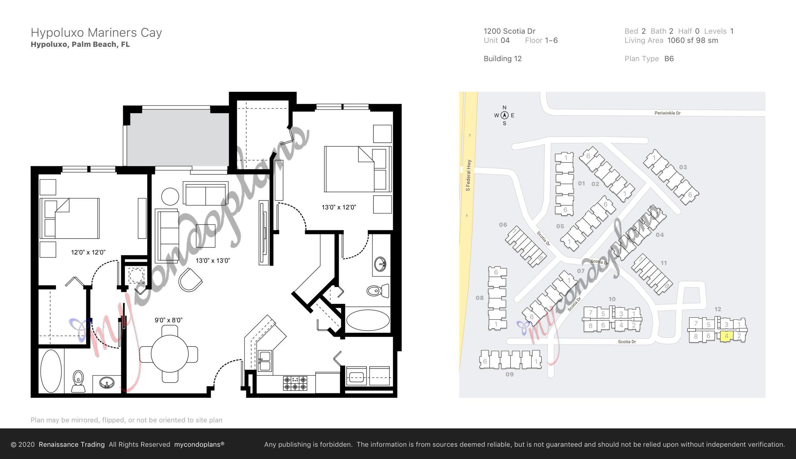 HYPOLUXOS MARINERS CAY CONDO - Residential