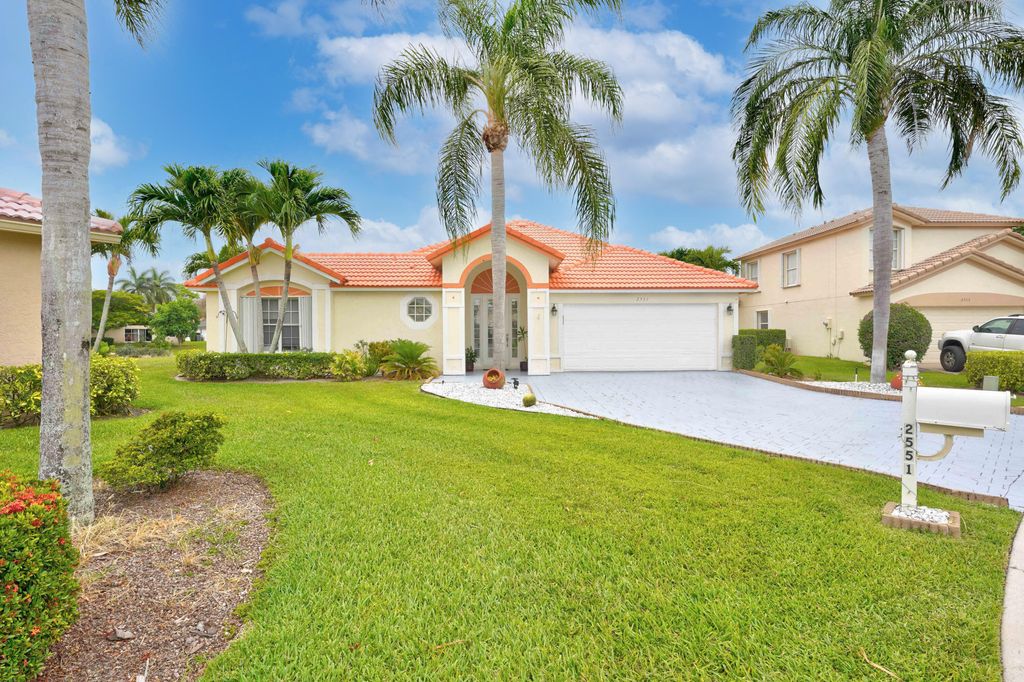 Photo of 2551 Egret Lake Drive Dr, Greenacres, FL 33413 (MLS # R10814876)