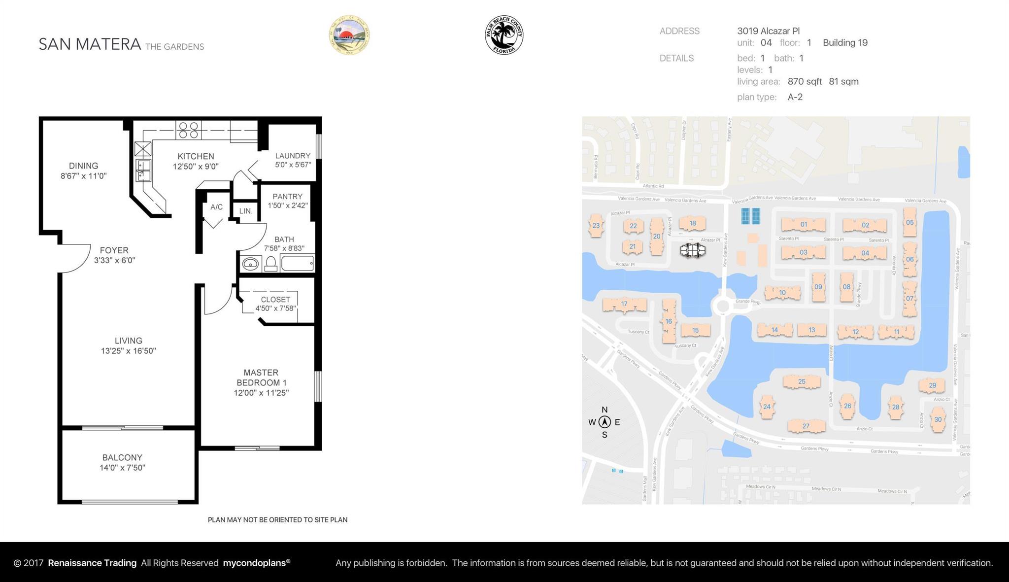 SAN MATERA THE GARDENS CONDO - Residential Lease