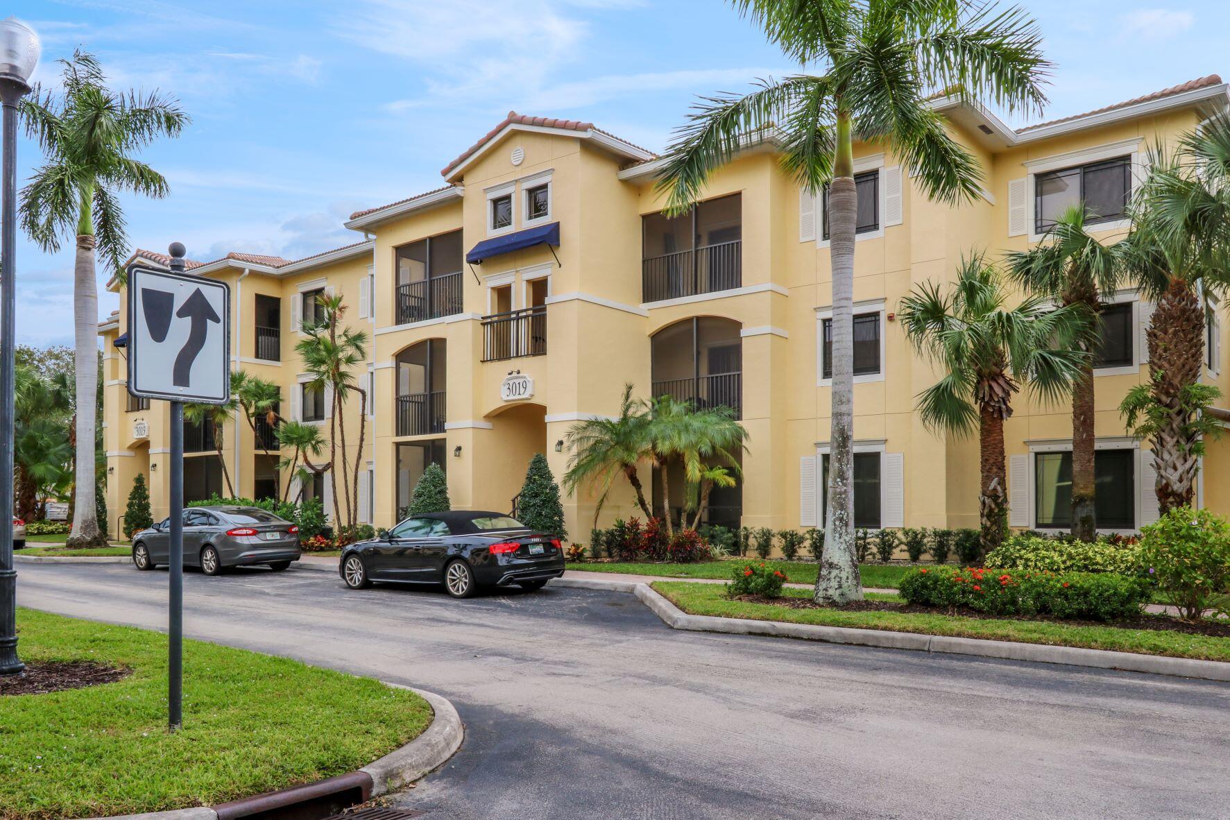 Introducing a beautifully refreshed one-bedroom, one-bath condo nestled in San Matera The Gardens, a resort-style, gated community in Palm Beach Gardens. **This ground-floor unit has just been painted throughout and features tile floors throughout and a screened patio facing south, offering views of a spacious lake and brightness year-round.San Matera offers top-tier features and lush surrounding, including:*Resort-style swimming pool, hot tub, sauna, and fitness center*Tennis and pickleball courts, plus a billiards room, library, and business/clubhouse loungePrime Location*Steps away from The Gardens Mall and its upscale shopping and dining*Minutes from downtown Palm Beach Gardens PGA Boulevard, I 95, and the Florida Turnpike