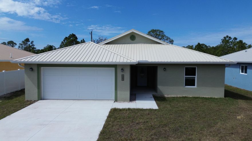 New Construction 3 bedroom 2 bathroom home. This beautiful home features an open living room that connects into a dining area and kitchen, perfect for gatherings. The master bedroom includes a private bathroom and a spacious walk-in closet. A two-car garage offers plenty of storage. Enjoy relaxing on the covered patio.