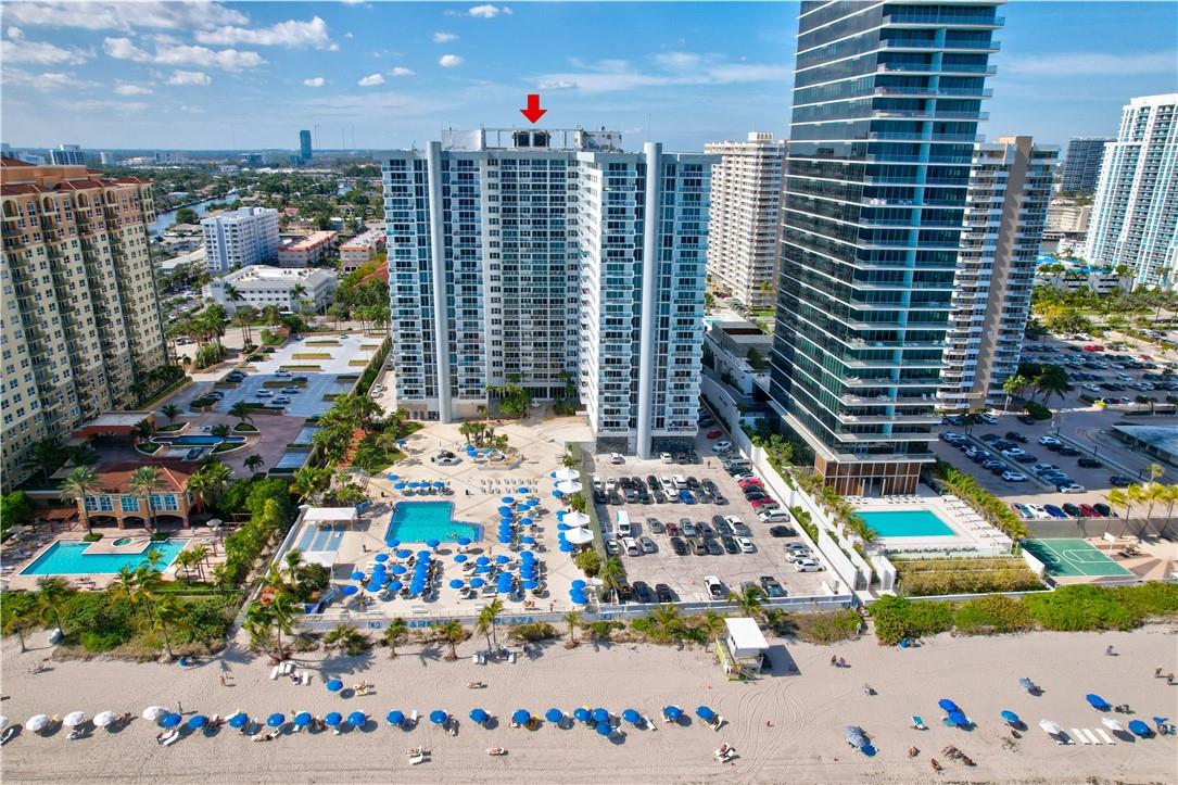 Remodeled 2 bedroom, 2 bathroom corner unit with intracoastal, skyline and ocean views in one of the most sought after buildings in Hallandale Beach, Parker Plaza. Open kitchen with granite counter tops, lots of cabinetry and a gas stove. Spacious primary bedroom with large walk-in-closet. Marble floors throughout, in unit laundry and hurricane impact windows and doors. New balcony recently completed. Amenities include heated pool, jacuzzi, steam/sauna, state of the art fitness center, lobby attendant, 24/7 security, private beach access, BBQ and picnic areas, billiard and game rooms and much more.