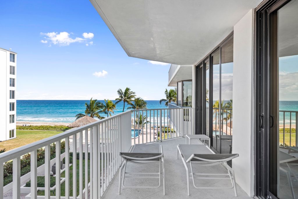 Photo of 2917 S Ocean Boulevard #301, Highland Beach, FL 33487 (MLS # R11162150)