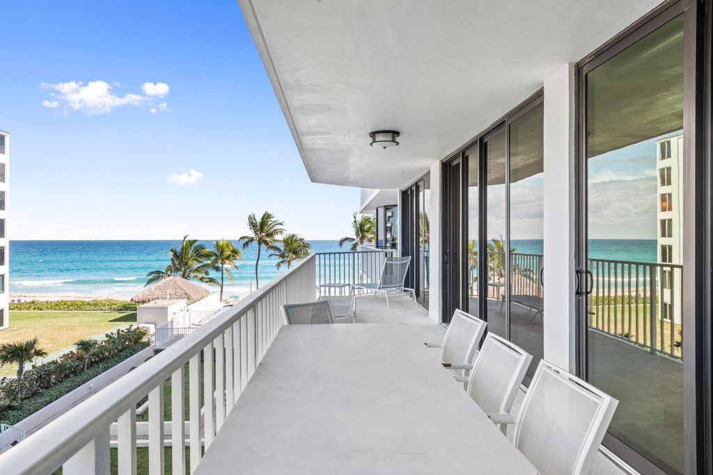 Photo of 2917 S Ocean Boulevard #301, Highland Beach, FL 33487 (MLS # R11162150)