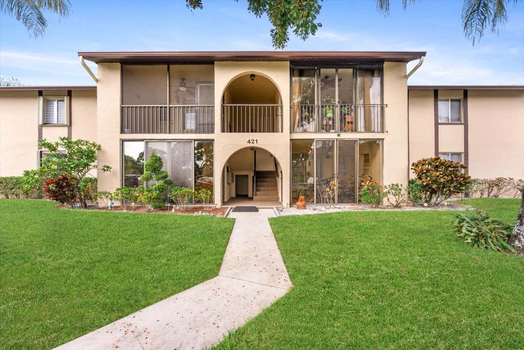 Photo of 421 Pine Glen Lane #A2, Greenacres, FL 33463 (MLS # B26041586)