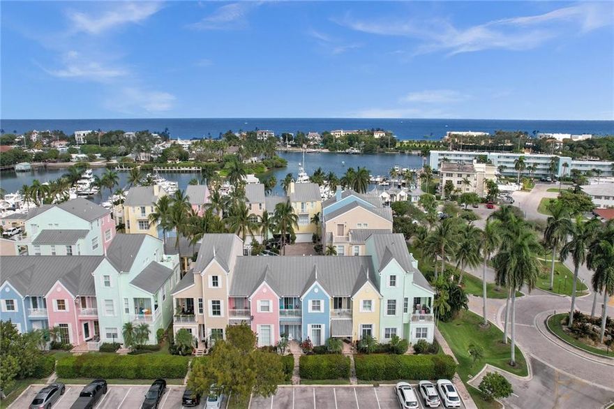 LOCATION! LOCATION! LOCATION! A RARE OPPORTUNITY TO LIVE IN THE EXCLUSIVE LIGHTHOUSE POINT MARINA COMMUNITY! (minutes by boat to the Hillsboro Inlet). This newly renovated, island inspired home boasts 3 bed/2.5  bath with an attached, oversized 2 car garage.  Granite countertops, stainless steel appliances and a kitchen bar great for entertaining.  Lock and leave is all you need to do when traveling as the HOA will take care of the rest! Great community with a pool/spa, outdoor grill and clubhouse for all your entertaining needs!  Walk to the Lighthouse Point Marina and the Nauti Dawg restaurant. Let this private, gated community be your South Florida oasis! Offer instructions/ Sellers disclosure/ HOA