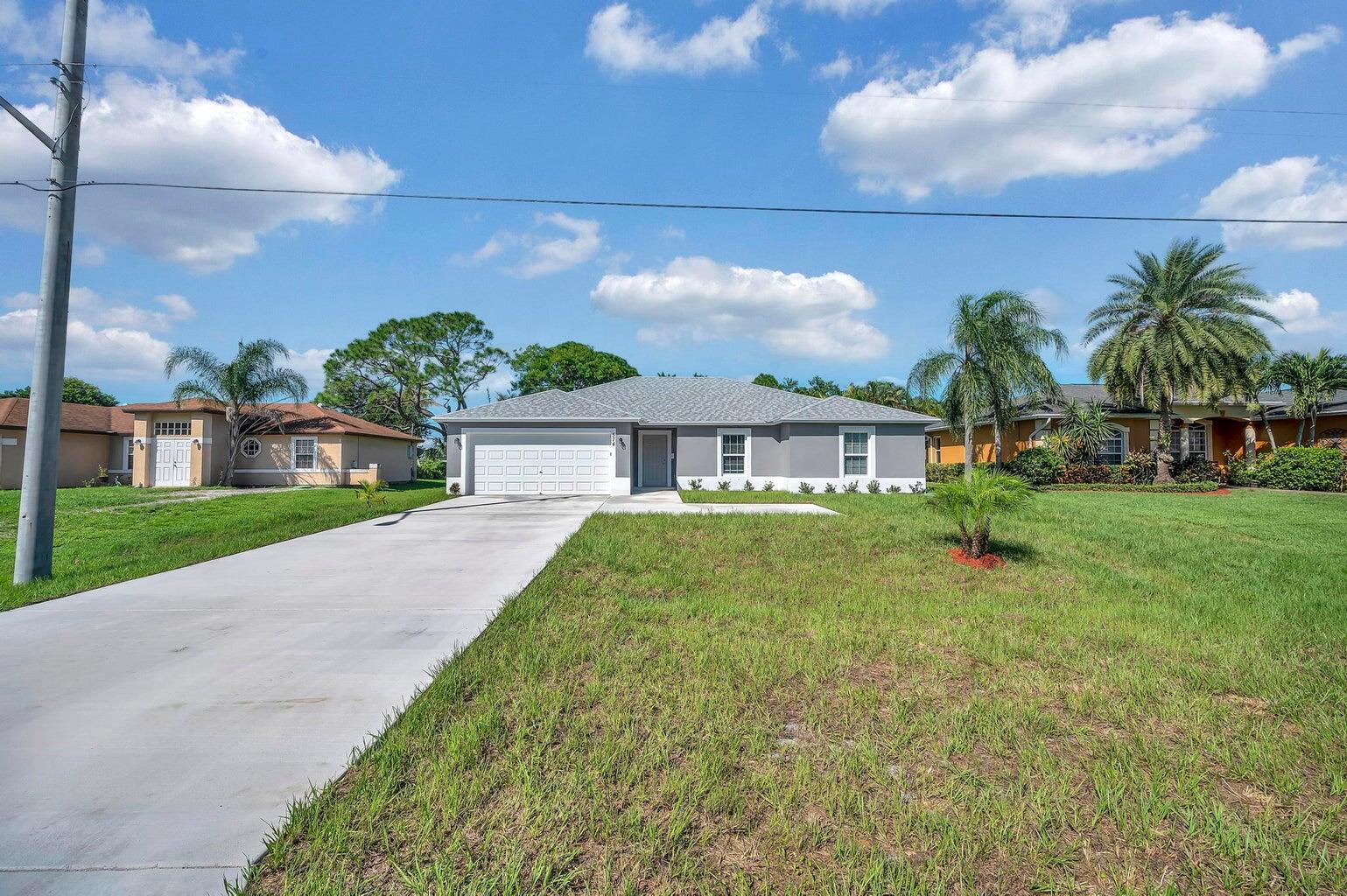 PORT ST LUCIE SECTION 25 - Residential Lease