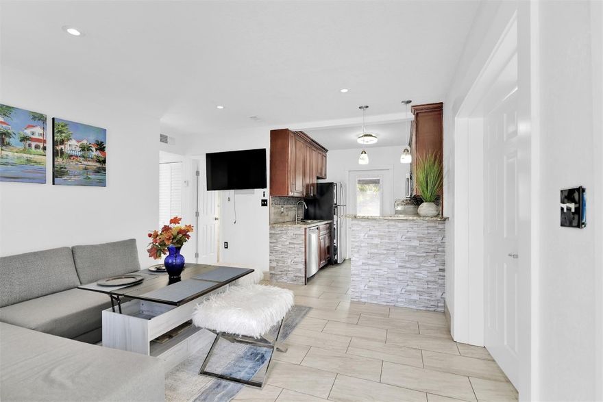 Move in ready! This 2 bedroom, 1 bathroom home has a den that can be used as the 3rd bedroom. Situated on an extra large lot at almost 10,000 square feet. This home blends beautiful finishes with comfortable living, featuring updated interiors, a bright open layout and ample outdoor space perfect for future expansion, entertaining or creating your own private oasis. Located in East Pompano Beach and is close to shops, dining and the beach, this property is the ideal turnkey opportunity for a primary residence, vacation home or investment. Lot is large enough to park 2 RV's or multiple boats. Above ground pool provides fun in the sun! Move in ready! This 2 bedroom, 1 bathroom home has a den that can be used as the 3rd bedroom. Situated on an extra large lot at almost 10,000 square feet. This home blends beautiful finishes with comfortable living, featuring updated interiors, a bright open layout and ample outdoor space perfect for future expansion, entertaining or creating your own private oasis. Located in East Pompano Beach and is close to shops, dining and the beach, this property is the ideal turnkey opportunity for a primary residence, vacation home or investment. Lot is large enough to park 2 RV's or multiple boats. Above ground pool provides fun in the sun!