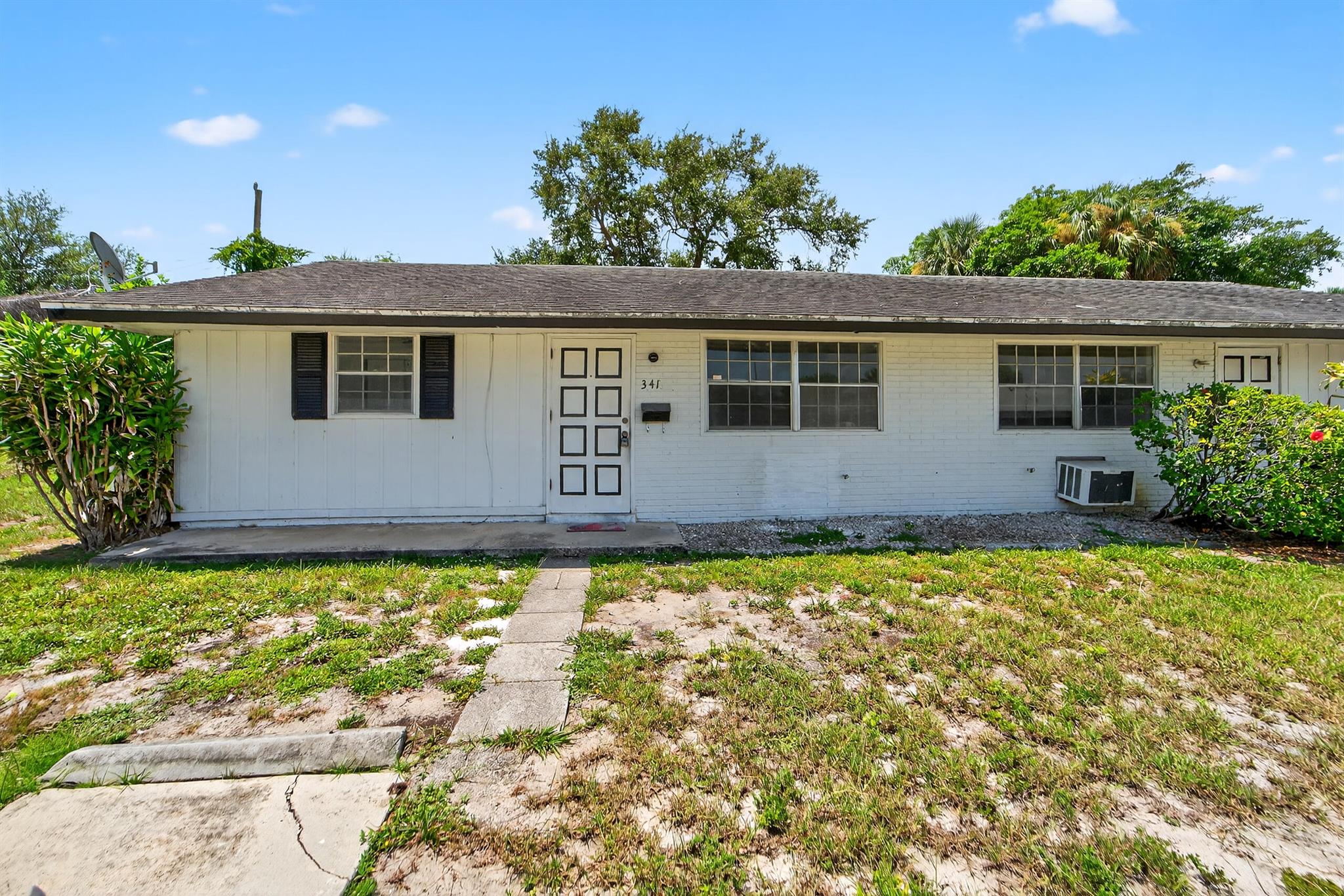 Newly Renovated Duplex - Great Investment Opportunity!Welcome to 341 Silver Beach Road - a beautifully renovated income-generating duplex in Riviera Beach. Each unit offers 2 bedrooms and 1 bathroom with modern interior updates, creating a fresh and move-in ready space. Both units come with their own private driveway and share access to a convenient on-site washer and dryer.Live in one unit and rent out the other to offset your mortgage, or lease both for strong rental income - the choice is yours! Whether you're an investor or an owner-occupant, this is a great opportunity to own a solid, income-producing property.
