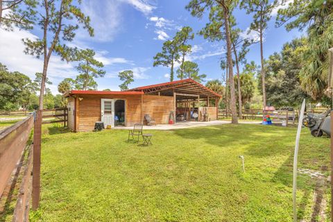 A home in Loxahatchee Groves