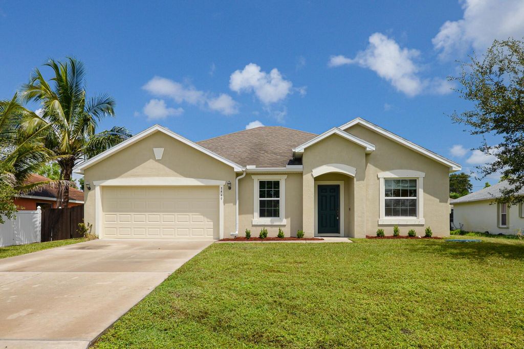 Photo of 1449 SW Bargello Avenue, Port St Lucie, FL 34953 (MLS # R10913612)
