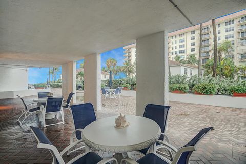 A home in Hillsboro Beach