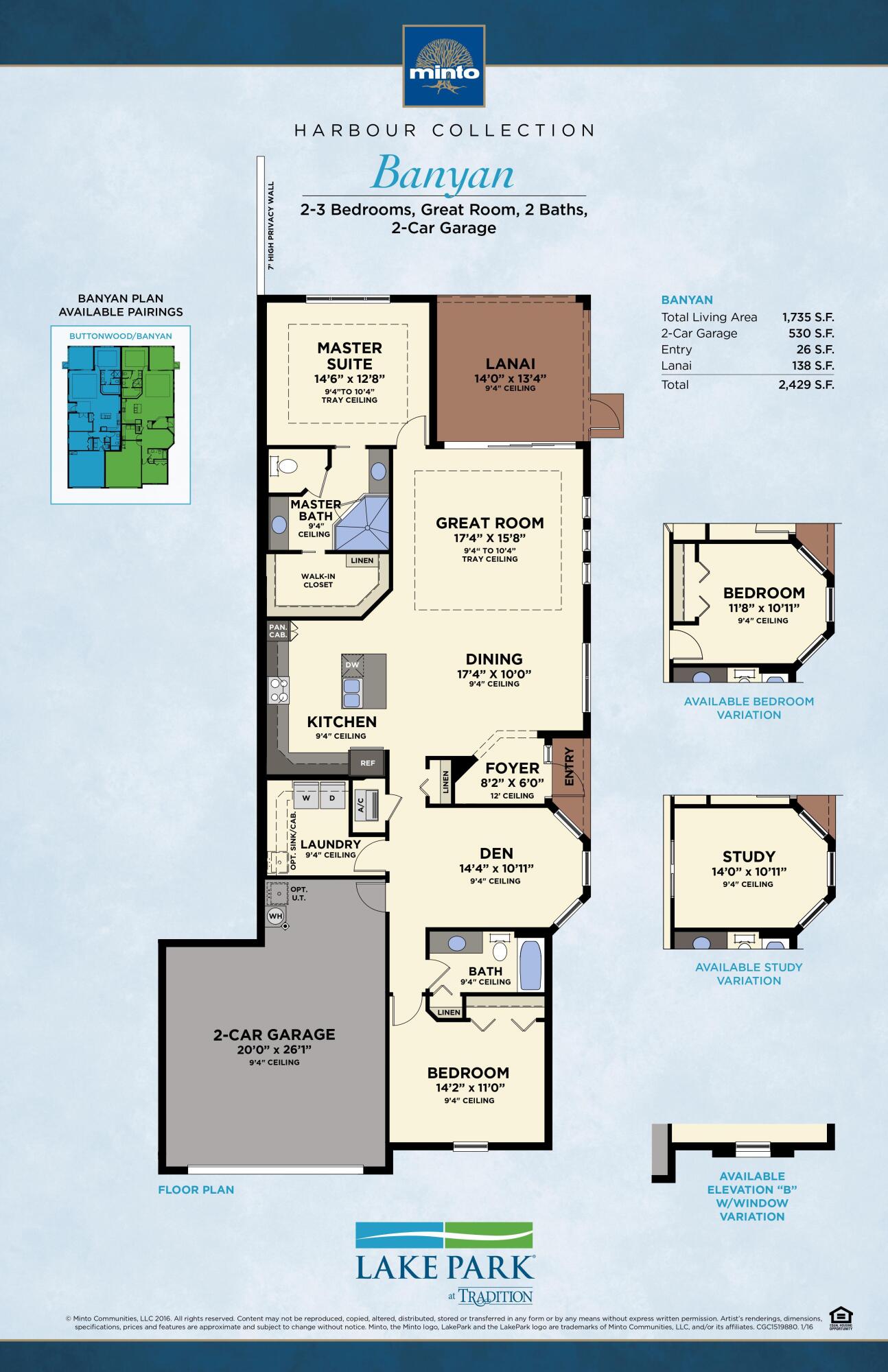 LAKEPARK AT TRADITION PLAT 3 - Residential