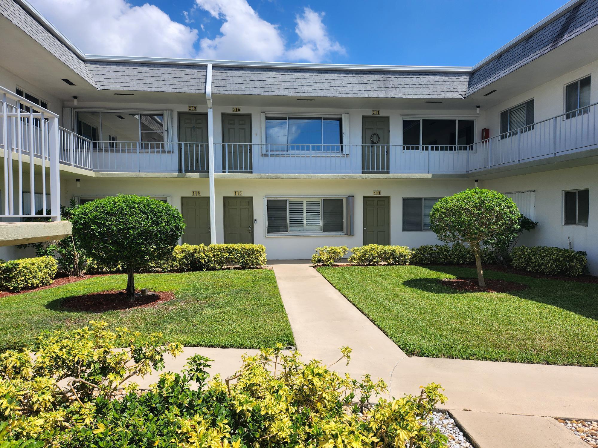 Nicely furnished unit in well maintained 55+ complex. Building 20 is right next to the recreation area containing gyms, pool, bbq, library, pickleball court, etc. This complex sits right across the street from 750-acre John Prince Park with walking/biking trails around 350-acre Lake Osborne. Quiet location, yet close to downtown Lake Worth Beach and the ocean. 15 min to Delray Beach and downtown WPB. 2 minutes to Tri-Rail station and 95 freeway. You will love living here as much as I do! No pets. 680+ credit score needed. Lease it before it's gone!