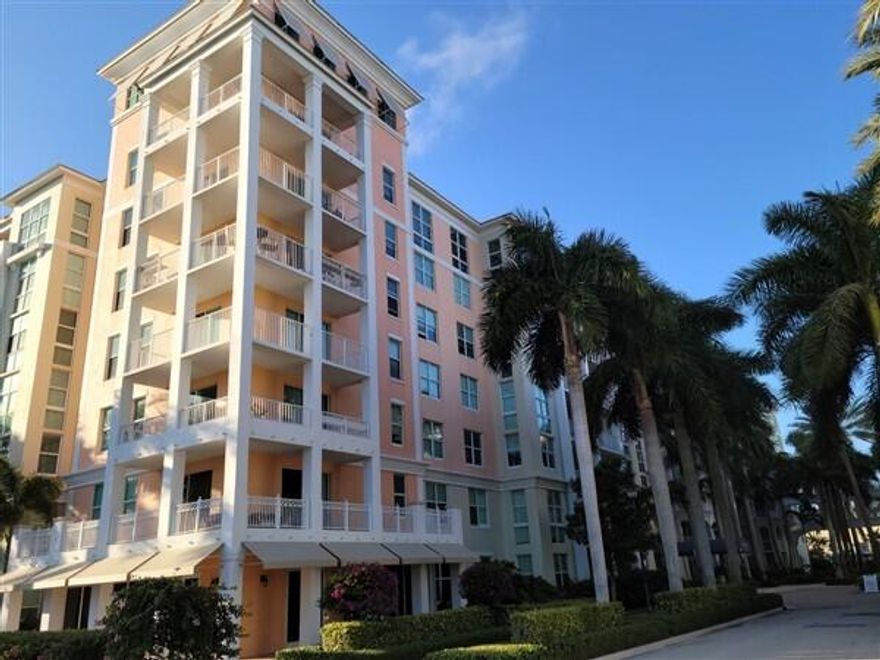 WOW, your chance to enjoy This highly sought after mixed-use, beautiful 2005 Key West inspired resort style condominium, including Townhomes, commercial space, your very own cafe, parking garage, on-site management, and access to a full-service Marina! The only limitation to this opportunity is your own imagination, taking this open canvass and creating your very own masterpiece! Location solidly sitting near Lake Worth Beach, Lantana, within minutes of PBIA and FLL, two bridges to Palm Beach Island hosting our Golden beaches, iconic shopping and the finest eateries S FL has to offer, right here on Worth Avenue, and so much more! Fabulous features of this community, but not limited to, are 24-hour security, valet parking in buildings 804 and 806, 2 heated pools, two hot tub/spa areas, sauna, showers, newly renovated clubhouse, state of the art fitness center, and a business center. This condo is always filled with lots of natural light, boasting of floor to ceiling sliding doors, large bedroom windows, a balcony that overlooks the activity at the pool, perfectly poised for morning coffee and evening cocktails - also note that the position of this condo lends itself to 2 unique positions. It sits to keep the blazing summer heat off the windows, helping the cost of cooling, and it is directly between the elevators, making it easy enough to go one way or another! The carpets have been removed for easy renovations, the walls are painted and ready for final color, the water heater is currently being installed new as of 2026, and the HVAC system is only 2 years old, under a maintenance contract to keep running issue free! The condo comes with one garage spot, and the owner is in the process of installing a brand-new water heater.
