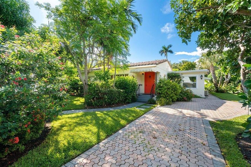 This charming and newly renovated beach cottage, located on the beautiful north end of Palm Beach, features 4 bedrooms and 4 baths and is only steps away from the water. The lovely one-story home includes a quaint loggia to spend cooler evenings in, a private pool, two fireplaces, gorgeous hardwood and marble floors, and driveways for 2 or more cars.  Whether you want to go and spend some time at the beach right outside your front door or just relaxing in your private pool , this beach cottage can be your next dream home.