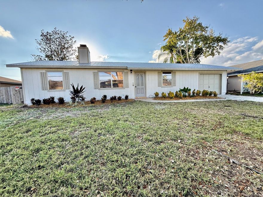 Beautifully Updated 3 Bedroom, 2 Bath Home in the Heart of Port St. Lucie!Welcome to this move-in ready home featuring a spacious split-bedroom layout and numerous modern upgrades. Enjoy a large screened-in inground porch perfect for outdoor living, along with a trussed back porch offering additional covered space for relaxing or entertaining.Inside, the home boasts a brand-new kitchen complete with stainless steel appliances, stylish cabinetry, and ample counter space. LVP flooring runs throughout, providing durability and a seamless, contemporary look. Major updates include a new A/C system and a 2023 roof, giving peace of mind for years to come.Situated centrally in the heart of Port St. Lucie, this home offers quick access to shopping, dining, parks, and major roadways!