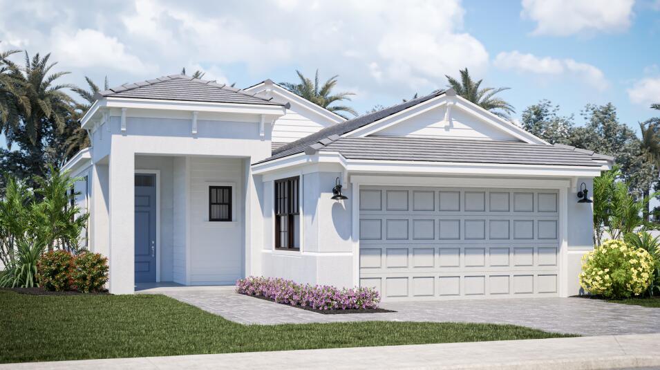 This single-story home combines low-maintenance living with plenty of room to grow and entertain. Upon entry, a seamless open-concept layout is situated among the kitchen, dining room and living room, with a covered terrace to provide outdoor moments. On the opposite side of the home, there are two secondary bedrooms split by a Jack-and-Jill style bathroom for enhanced livability. In a private corner, the owner's suite provides a tranquil retreat with a spa-style bathroom and walk-in closet.Prices, dimensions and features may vary and are subject to change. Photos are for illustrative purposes only.